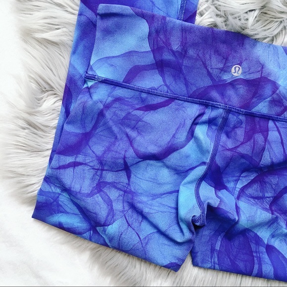 Lululemon Midnight Tulle Wunder Under Leggings - Picture 2 of 8